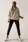 Hoodie med amningsfunktion - Light Beige