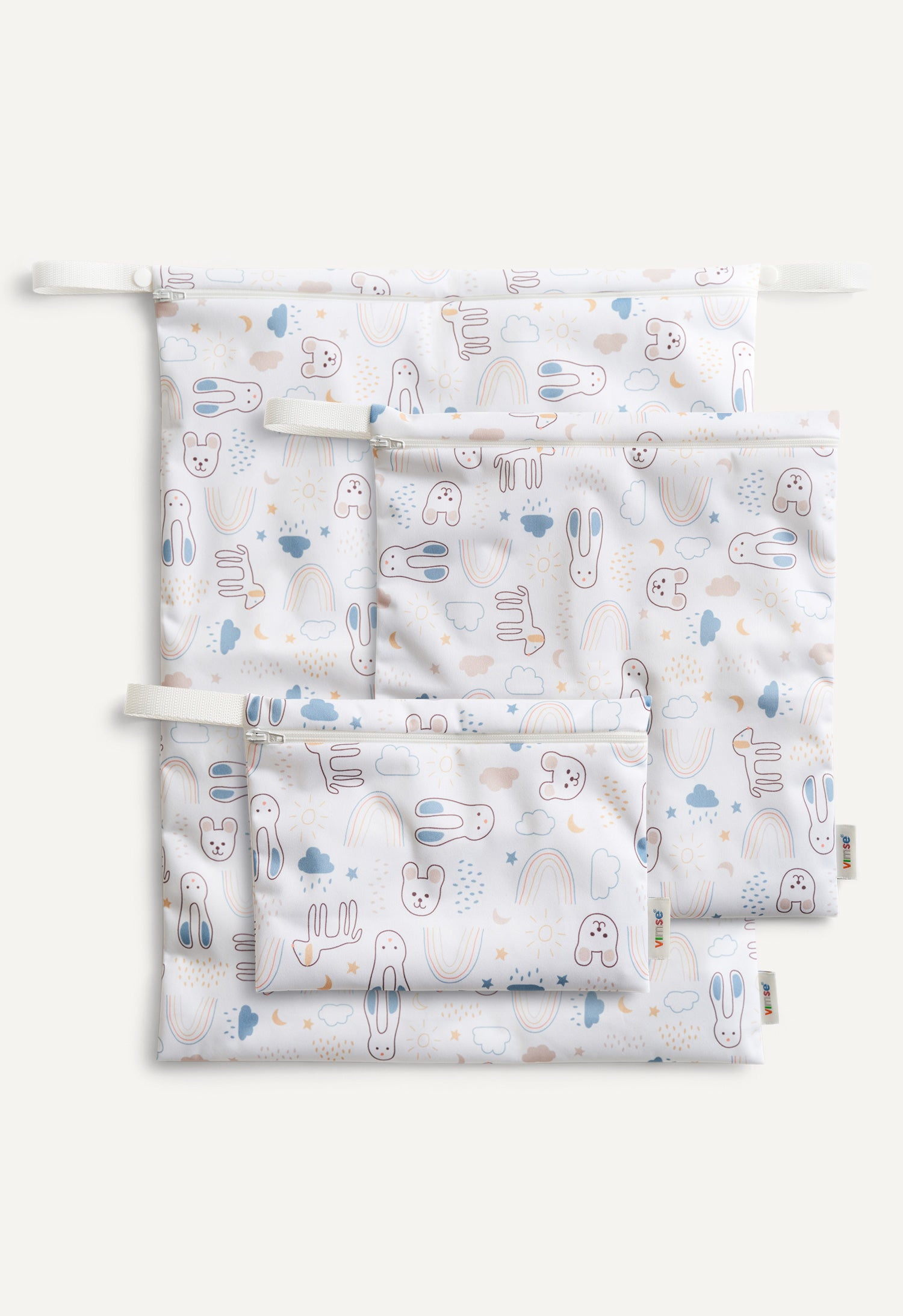 Product Image for Förvaringspåse - White Teddy - L