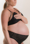 Amningsbh spets - Svart
