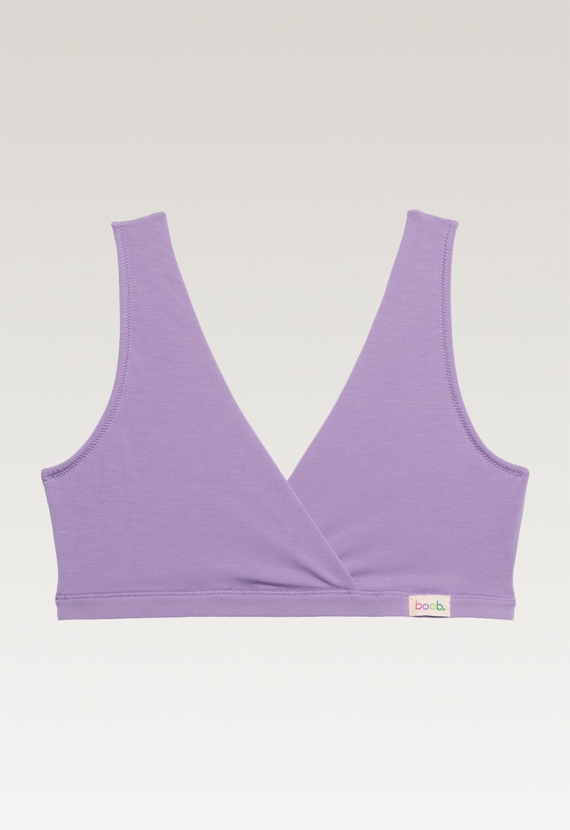 Mjuk amningsbh - Lilac - S