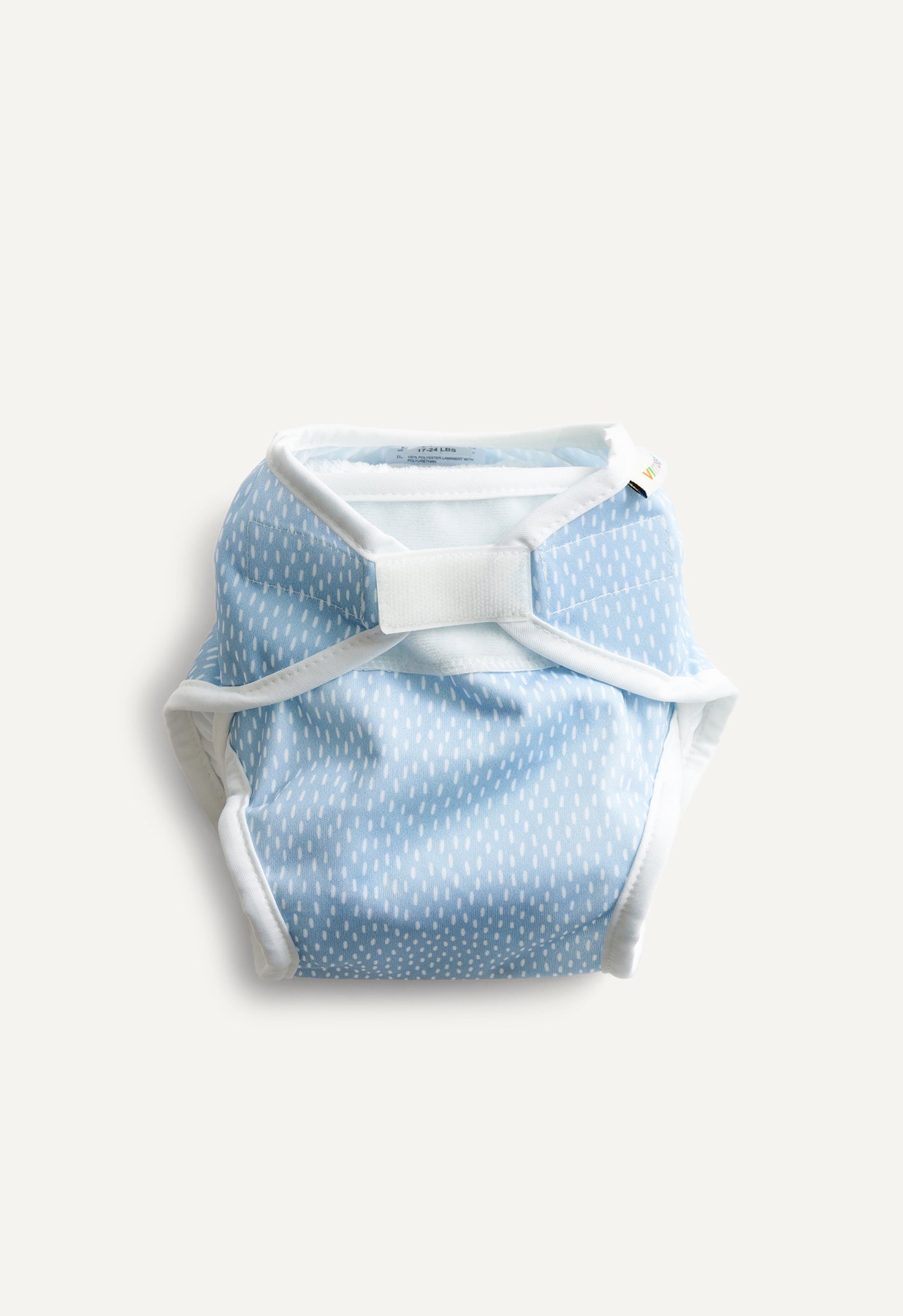 Product Image for Blöjbyxa för frotteblöja - Blå Sprinkle - 4-8 kg