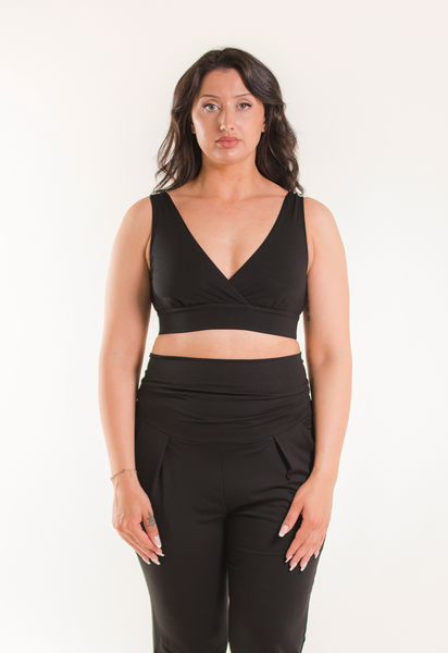 Mjuk amningsbh 75D - 110F - Svart. PRE-ORDER, SKICKAS INOM KORT.