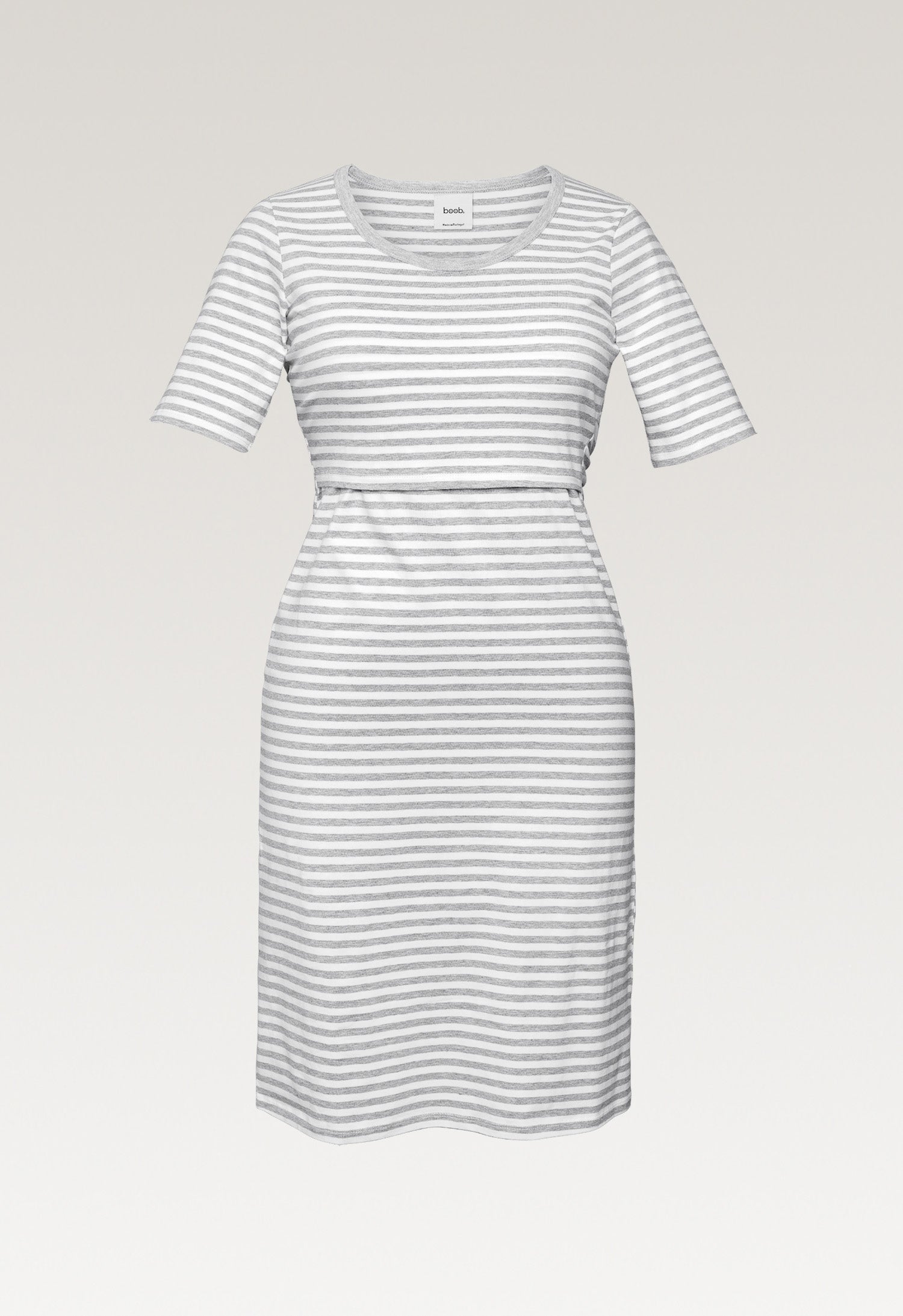 Nattlinne - Vit/Gråmelerad