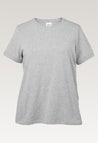 T-shirt med amningsfunktion - Grey Melange