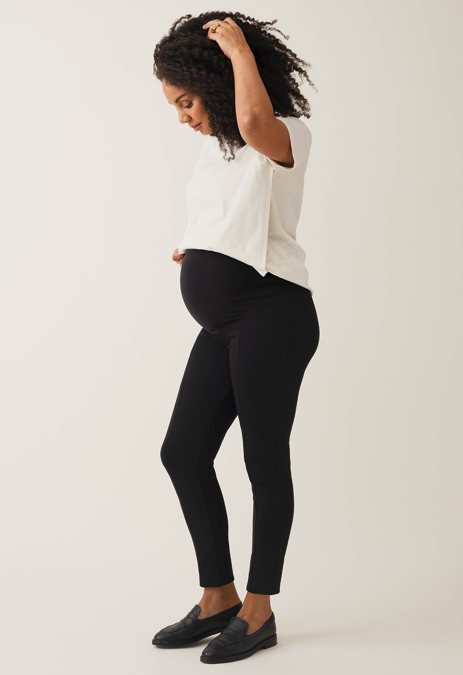 Product Image for Raka kostymbyxor gravid - Svart - S