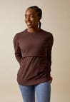 B Warmer Sweatshirt Mahogany
