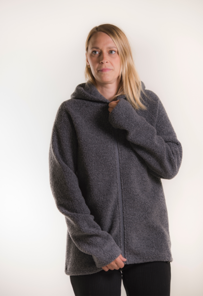 Fleecetröja för bärsele - Grå