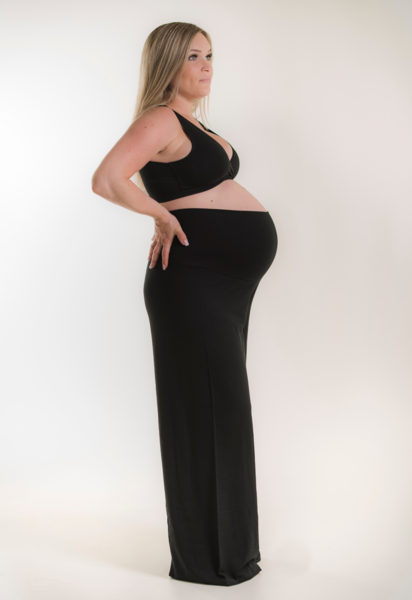 Loungebyxor gravid - Svart