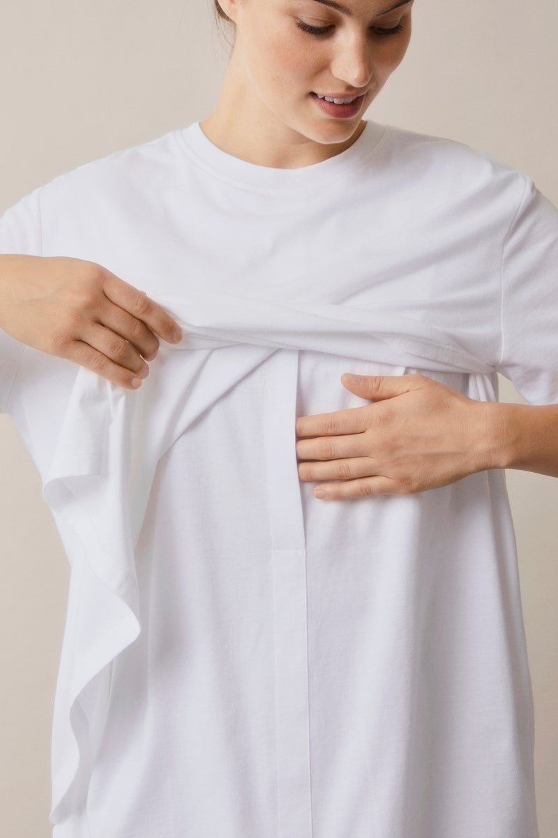 Oversized The Shirt - Vit