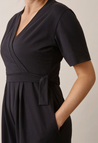 Jumpsuit gravid med amningsfunktion - Svart