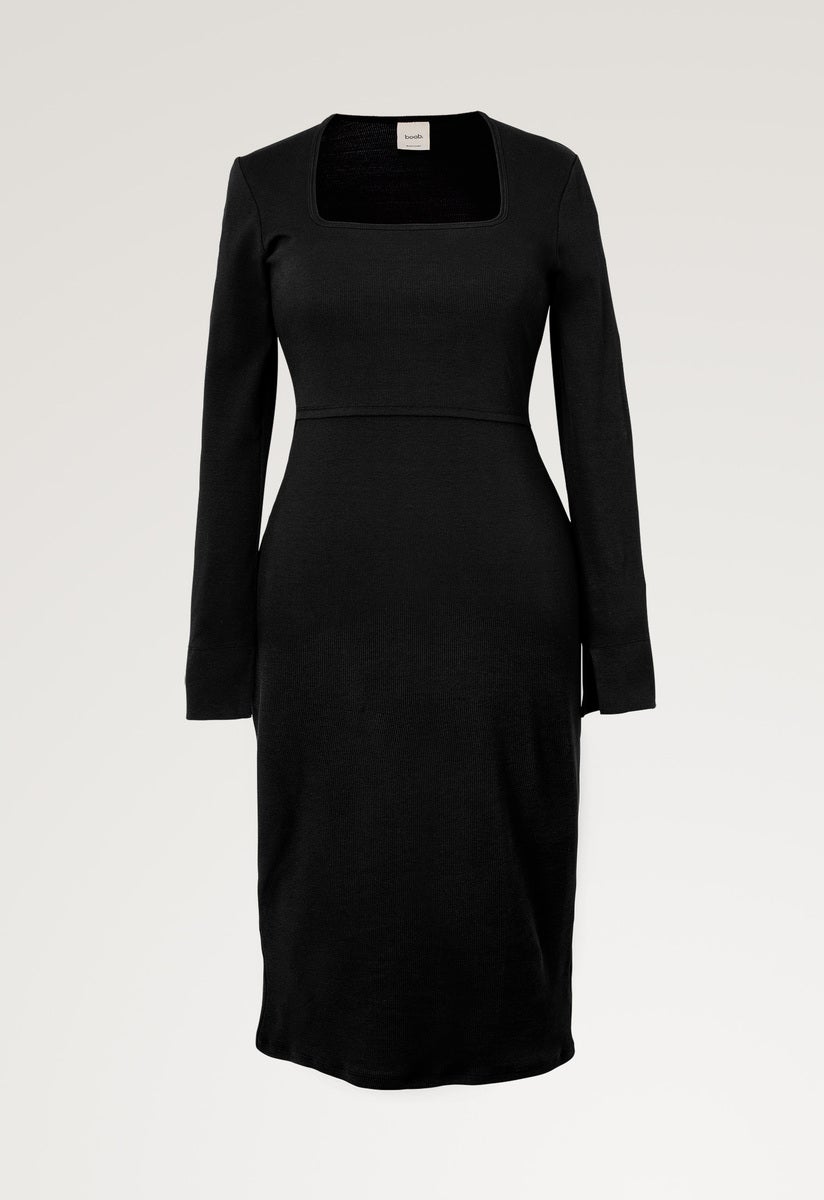 Signe l/s dress - Black