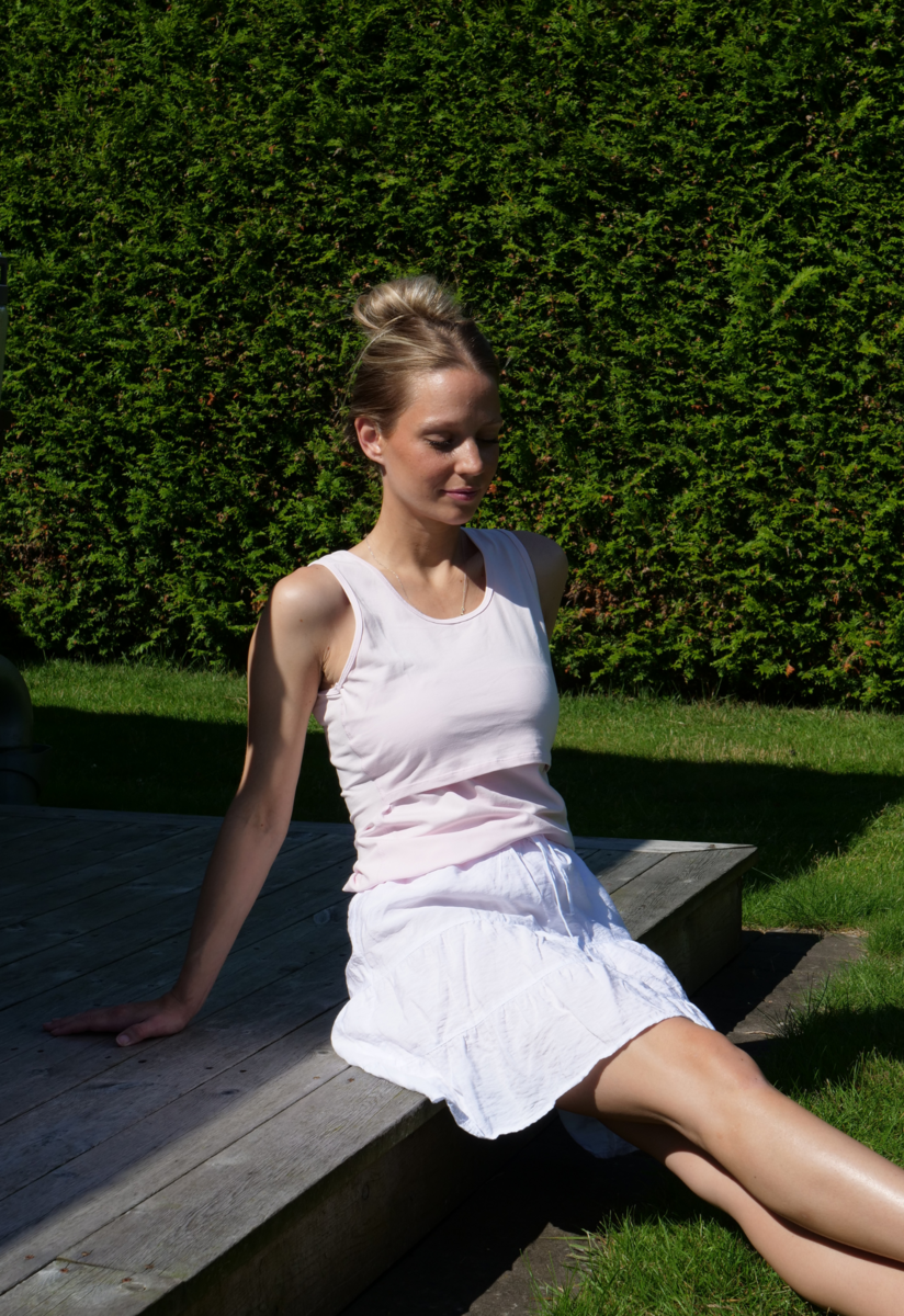 Amningslinne Essential - Pastel Pink - FÖRBESTÄLLNING - PRELIMINÄR LEVERANS V29