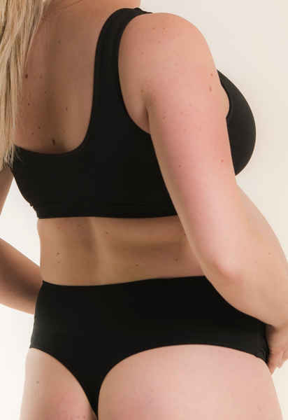 Gravidtrosa string - Svart