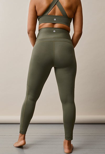 Flow Leggings - Seaweed