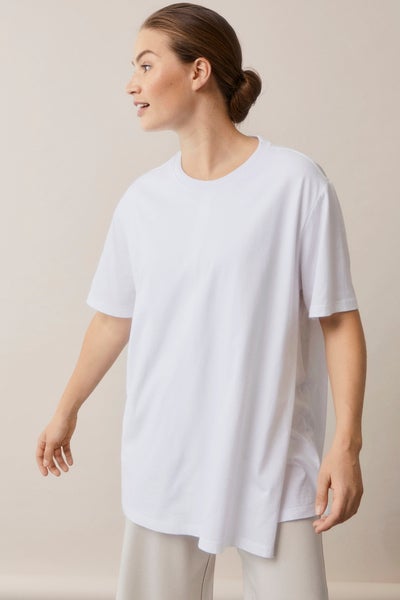 Oversized The Shirt - Vit