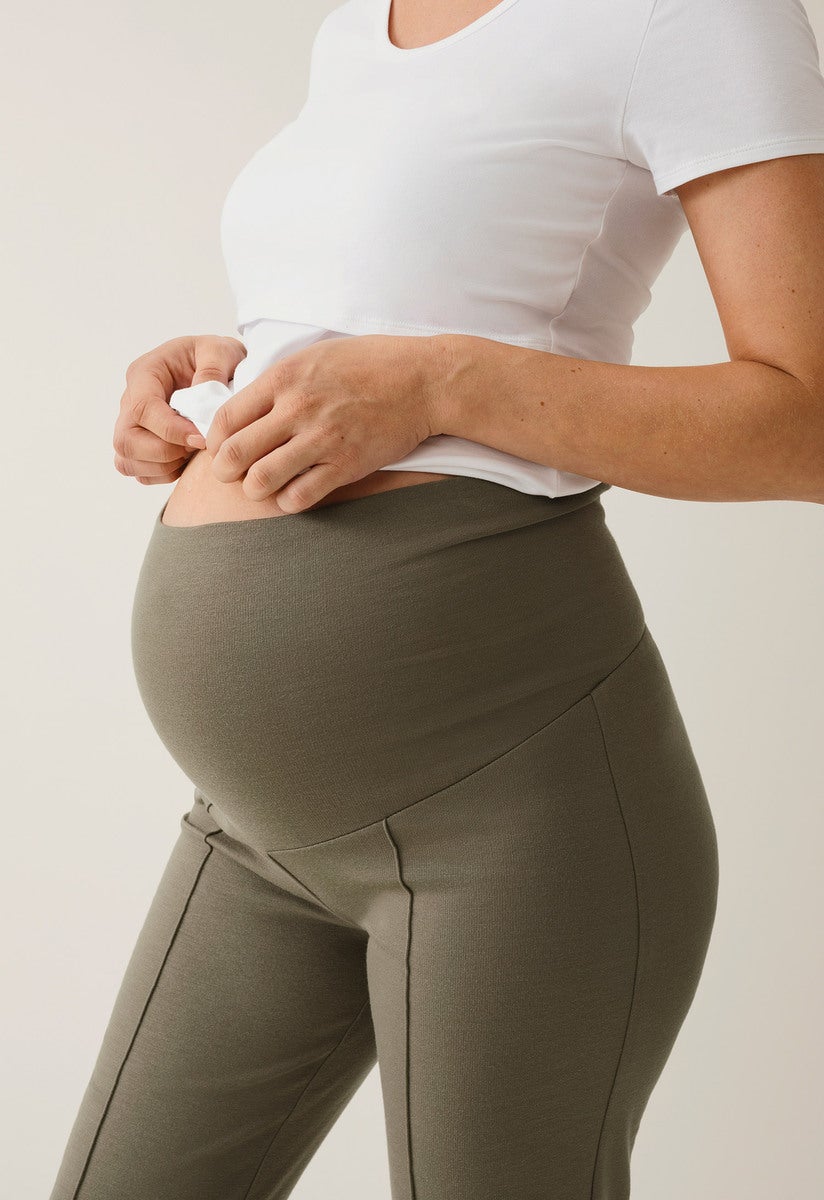 Kostymbyxor gravid - Green khaki