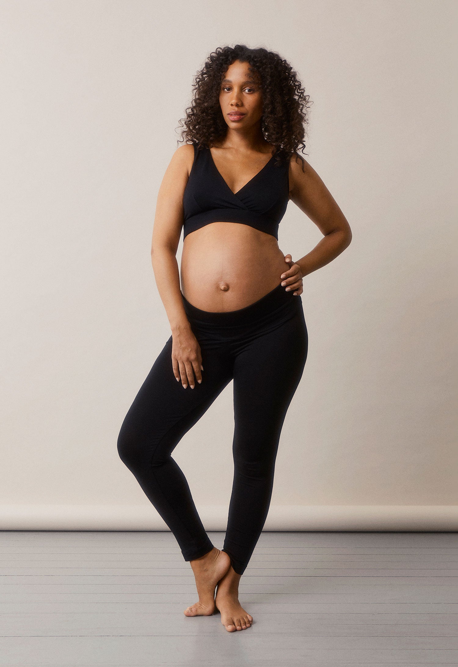 Product Image for Gravidleggings Lyocell - Svart - S