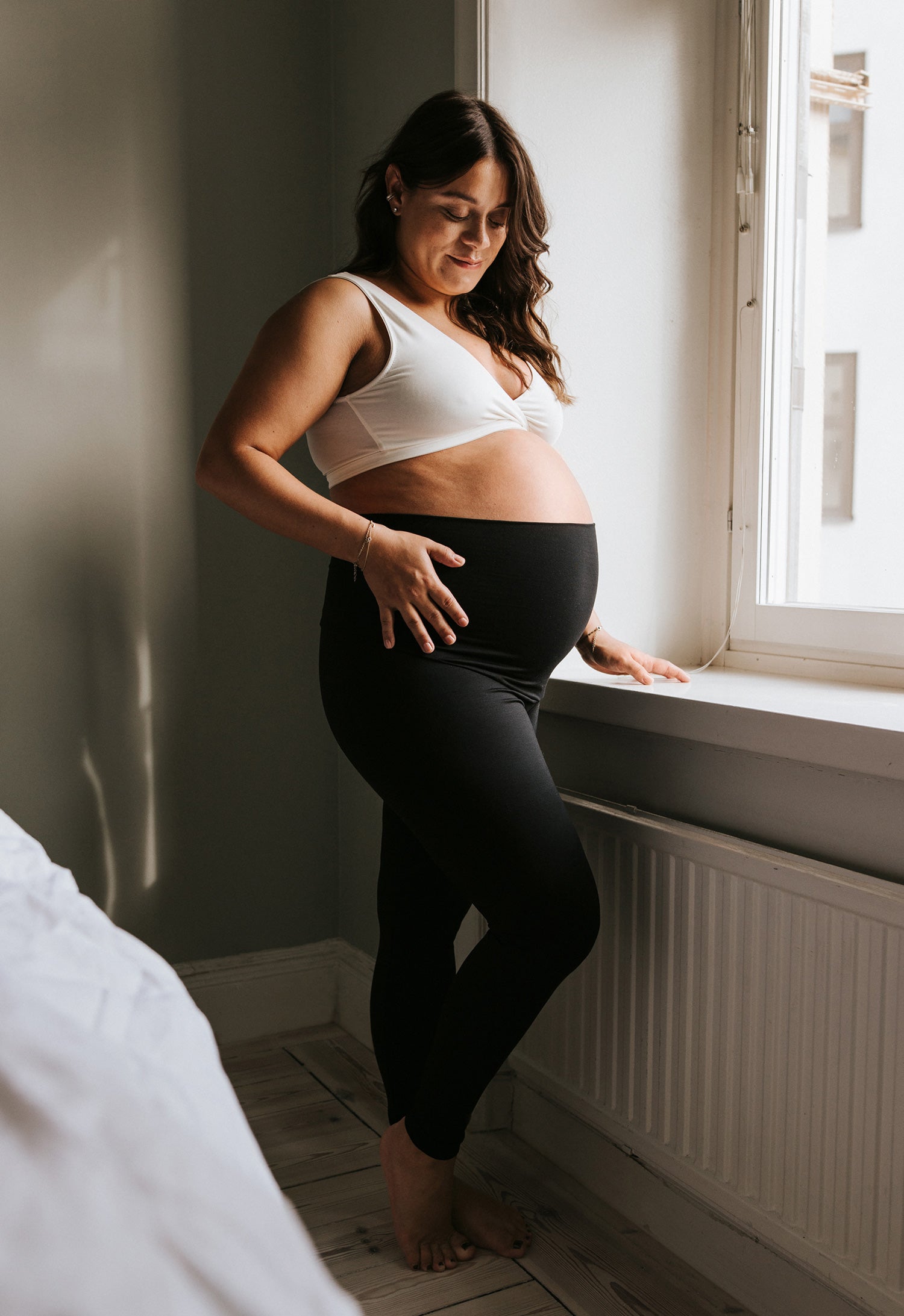 Product Image for Gravidleggings Lyocell - Svart - XL
