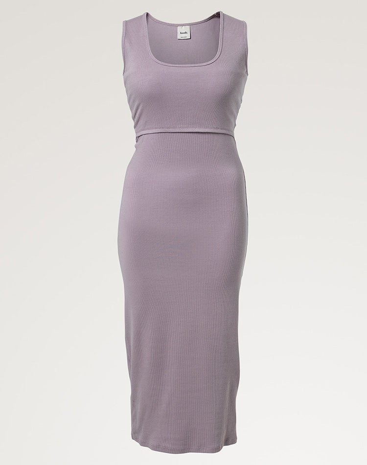 Signe s/l dress - Lavender