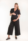 Jumpsuit gravid med amningsfunktion - Svart