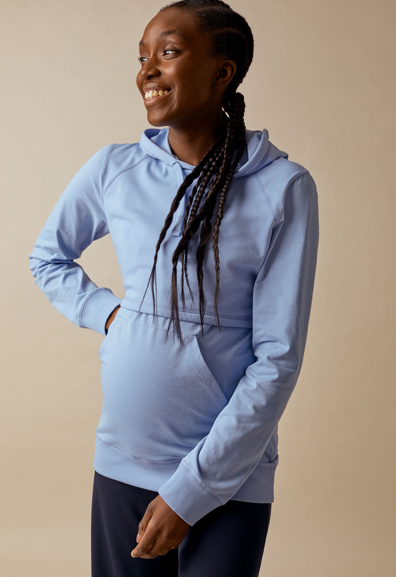 Product Image for B Warmer Hoodie Nile Blue - S