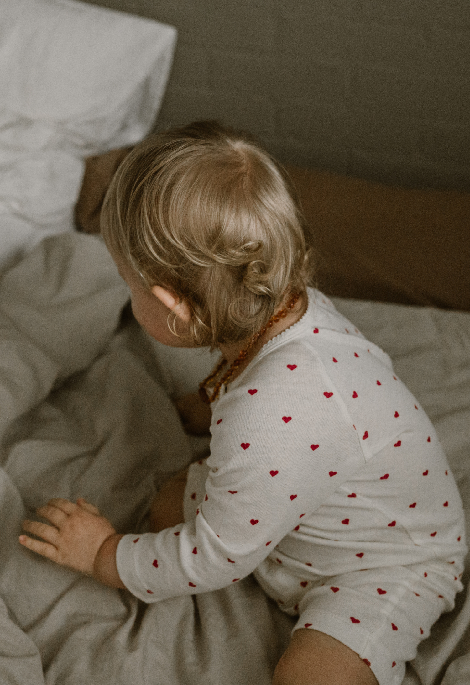 Pyjamas baby - Hjärtan