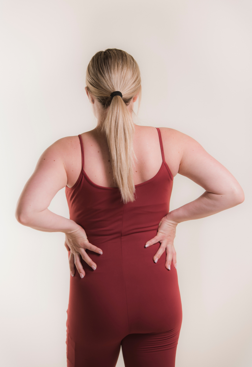 Bodysuit gravid - Röd