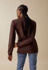 B Warmer Sweatshirt Mahogany