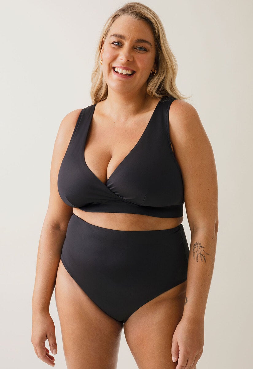 Amningsbikini 75D - 110F - Svart
