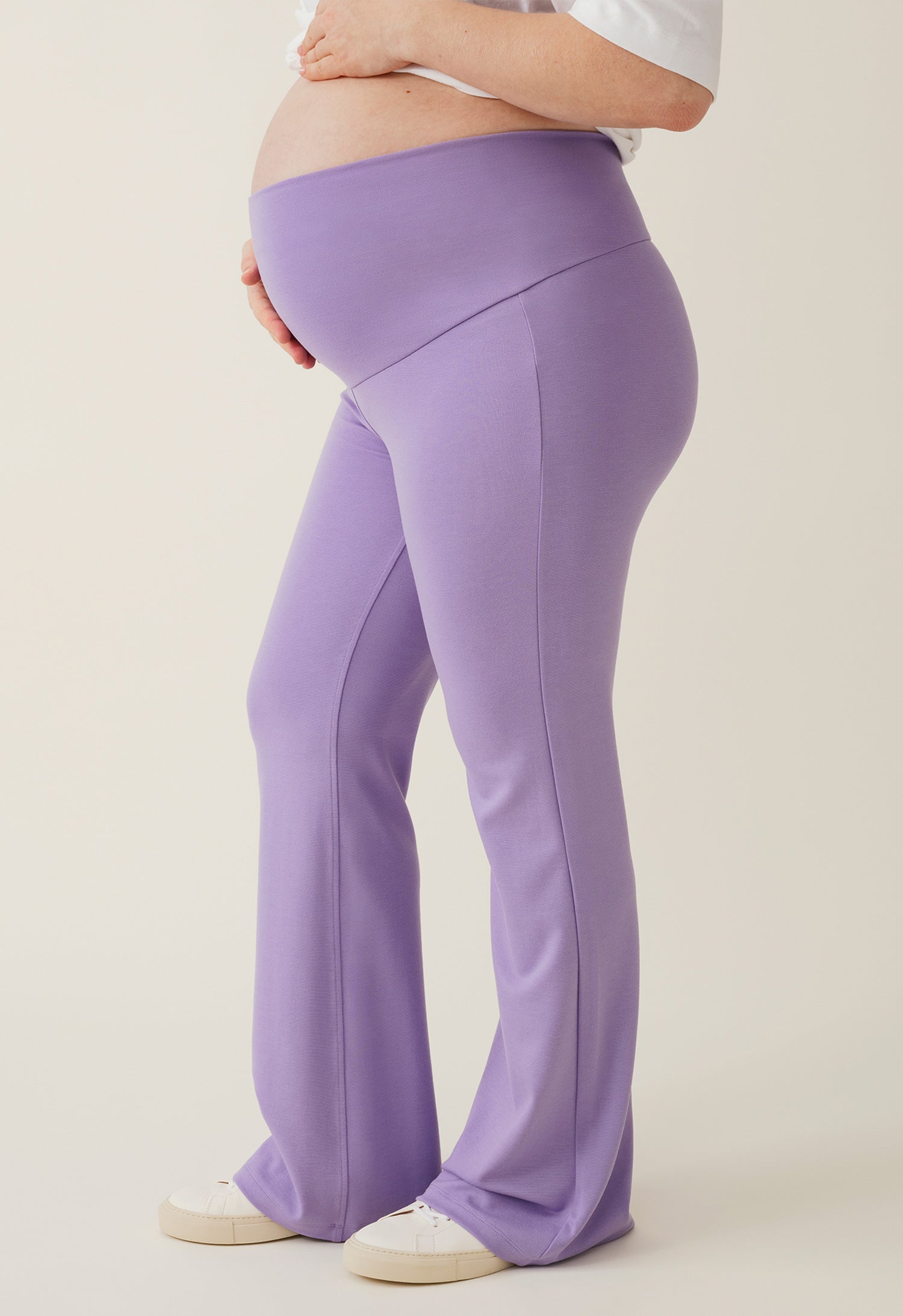 OONO Flared Pants Lilac