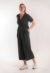 Jumpsuit gravid med amningsfunktion - Deep Green