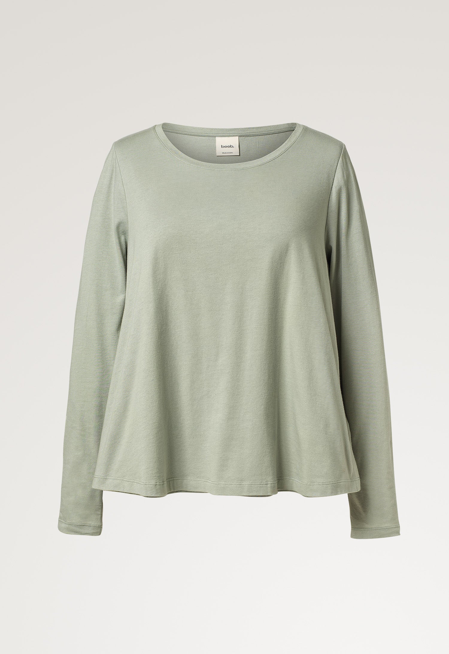 The shirt l/s top - Green Tea