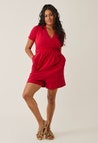 Playsuit gravid - French Red
