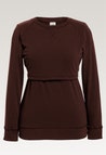 B Warmer Sweatshirt Mahogany