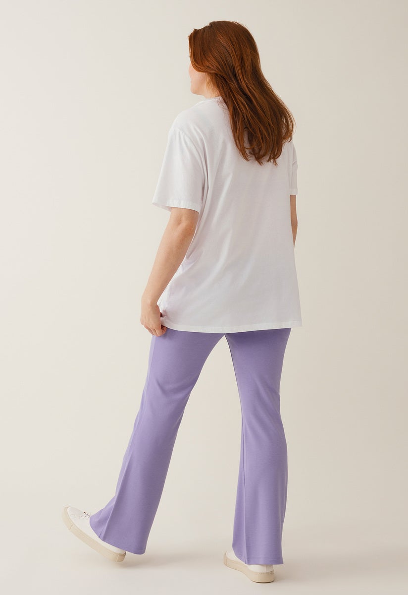 OONO Flared Pants Lilac